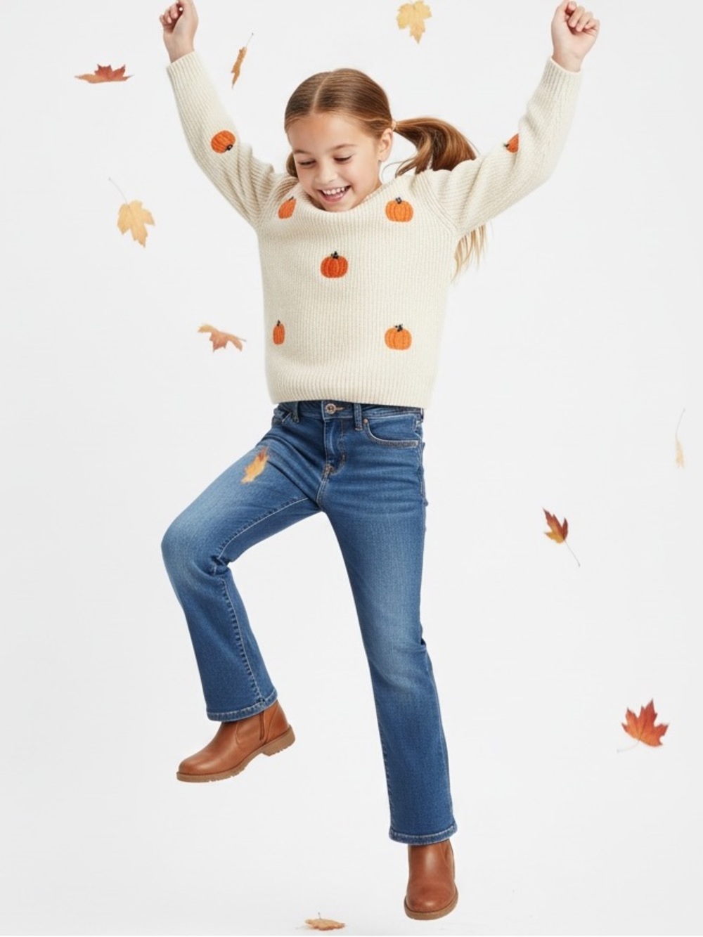 Levi’s Kids Girls Adjustable Waist Stretch Bootcut Jeans EUC Medium Wash Size 10